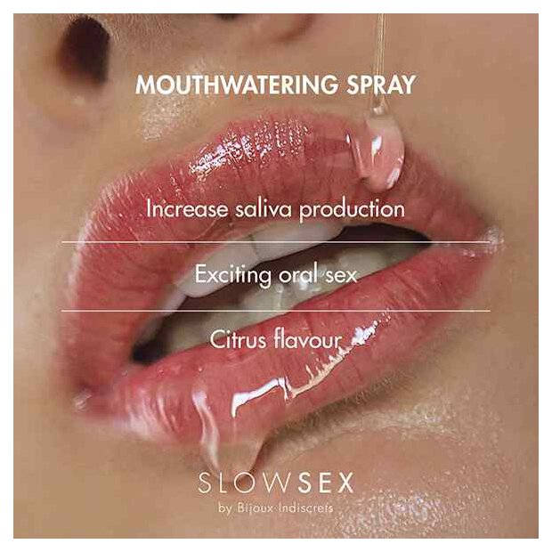 Bijoux Indiscrets slow Sex Mouthwatering Spray 13 ml
