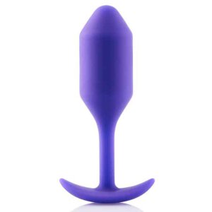 B-Vibe - Snug Butt Plug 2 Purple 3 cm