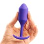 B-Vibe - Snug Butt Plug 2 Purple 3 cm