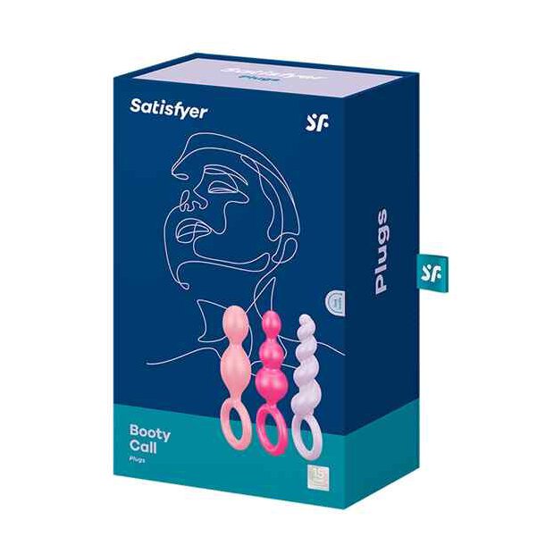 Satisfyer - Booty Call Plugs Multi Color