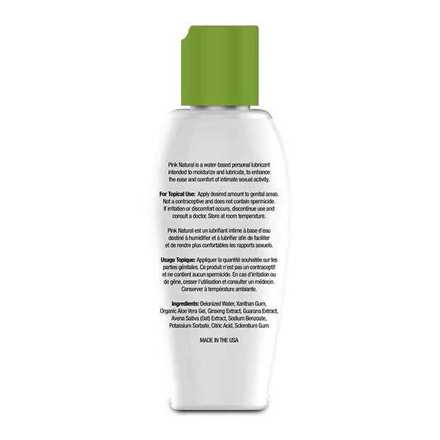 Pink Natural Water Based Lubricant 80 ml