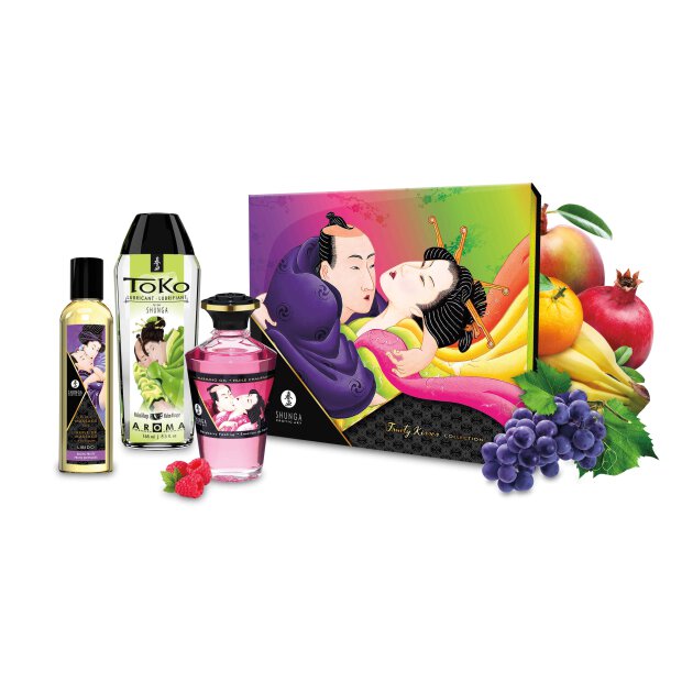 Shunga - Fruity Kisses Gift Set