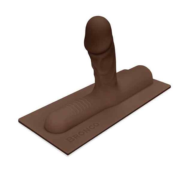 The Cowgirl Bronco Silicone Attachment Dark Skin