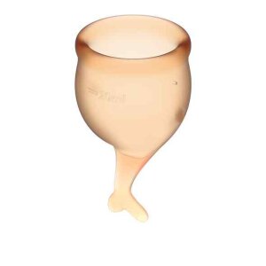 Satisfyer - Feel Secure Menstrual Cup Set Orange