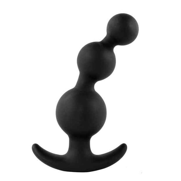 FeelzToys - Nr. 4 Plugz Butt Plug Black 3,4 cm