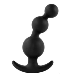 FeelzToys - Nr. 4 Plugz Butt Plug Black 3,4 cm