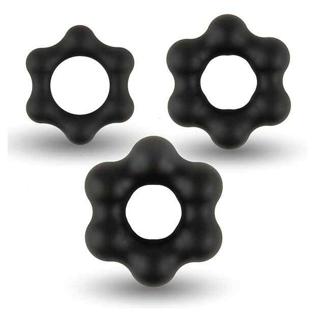 VelvOr Rooster Milo Pack Set of Robust Cock Rings