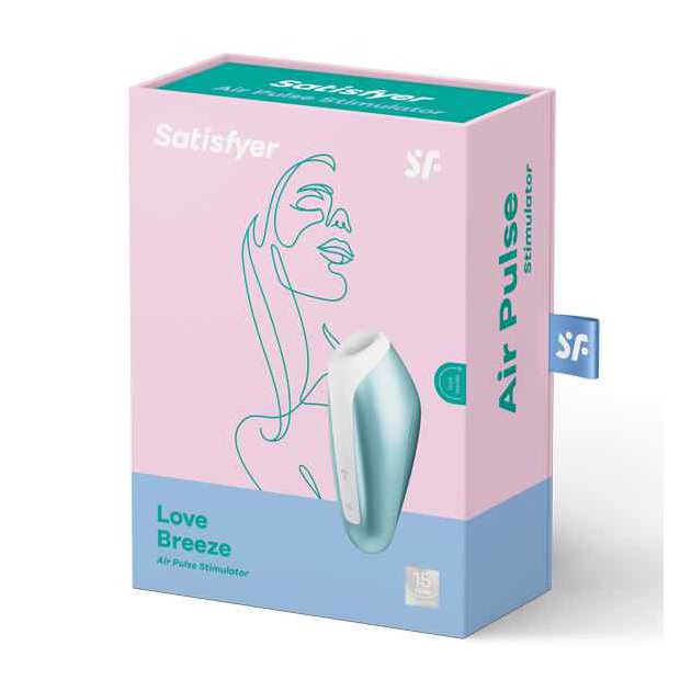 Satisfyer - Love Breeze Air Pulse Stimulator Ice Blue
