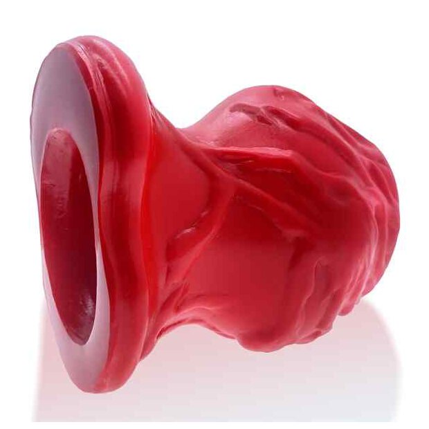 Oxballs PIGHOLE Squeal FF Veiny Hollow Plug -  Red