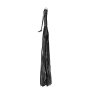 Leather Black Whip Soft - 24 Strings