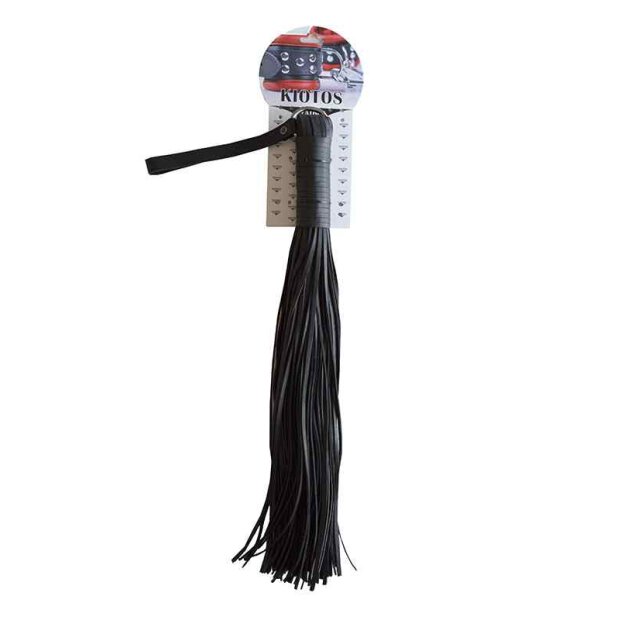 Leather Black Whip Soft - 150 Strings