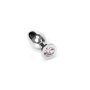 Kiotos Bizarre Buttplug with Diamond Medium Clear 3 cm
