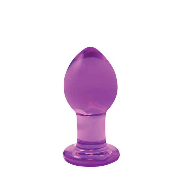 Crystal Medium Plug Purple 3,8 cm
