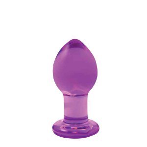 Crystal Medium Plug Purple 3,8 cm