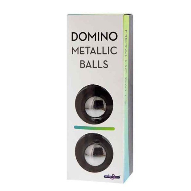 Domino Metallic Balls - Silver