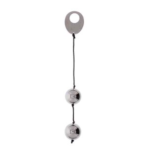 Domino Metallic Balls - Silver