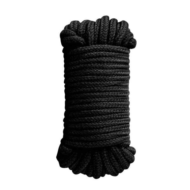 GP Bondage rope 10 m, black