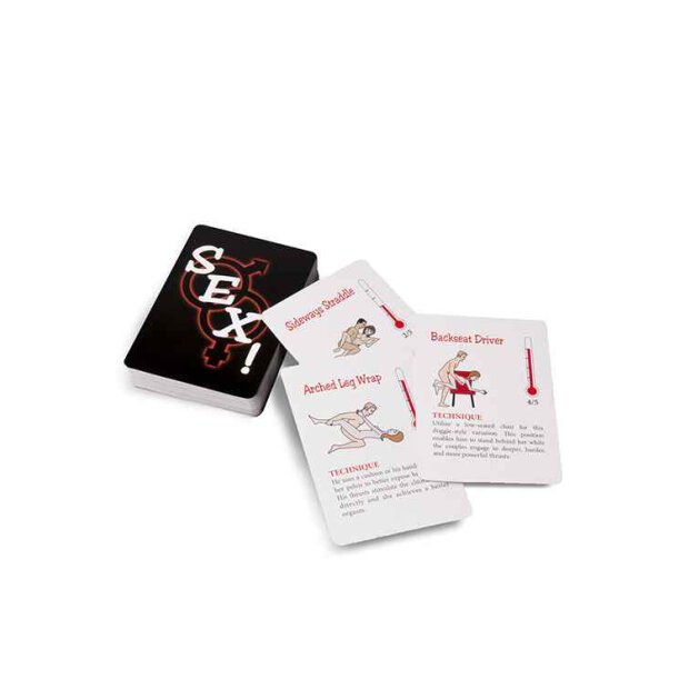 A YEAR OF SEX! Sexual position cards