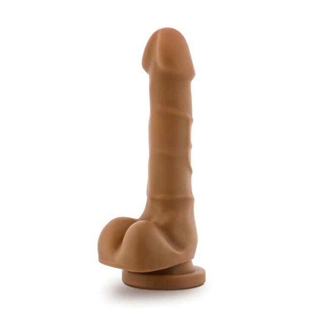 Dr. Skin - Realistic Cock Basic Mocha 18cm