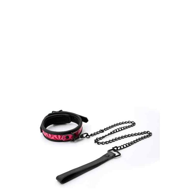 Sinful 1 Inch Collar Pink