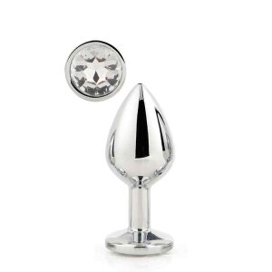 Gleaming Love Silver Plug Large