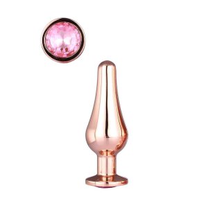 Gleaming Love - Rose Gold Pleasure Plug S 2,9 cm