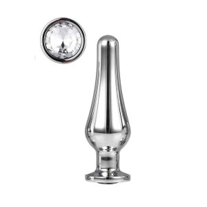 Gleaming Love - Silver Pleasure Plug M 3,4 cm