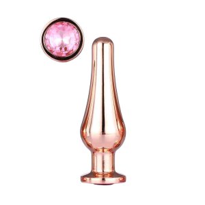 Gleaming Love - Rose Gold Pleasure Plug M 3,4 cm