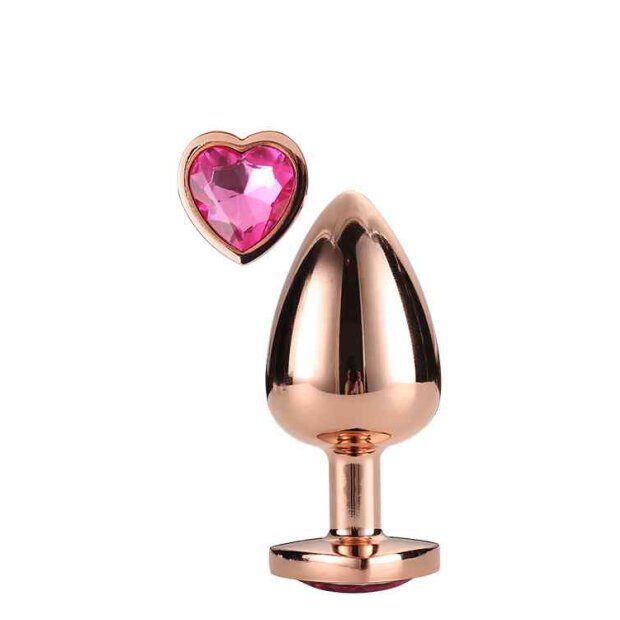 Gleaming Love - Rose Gold Plug Large 4,3 cm