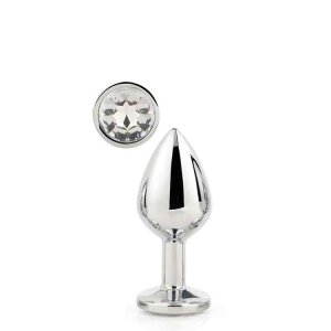 Gleaming Love Silver Plug Medium 3,4 cm