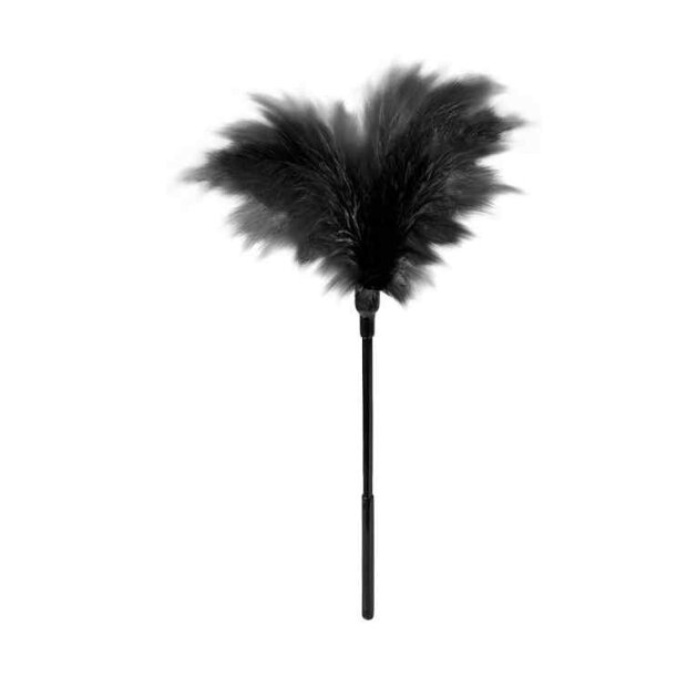 GP Small feather tickler, black