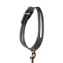 GP Premium collar leash set, black