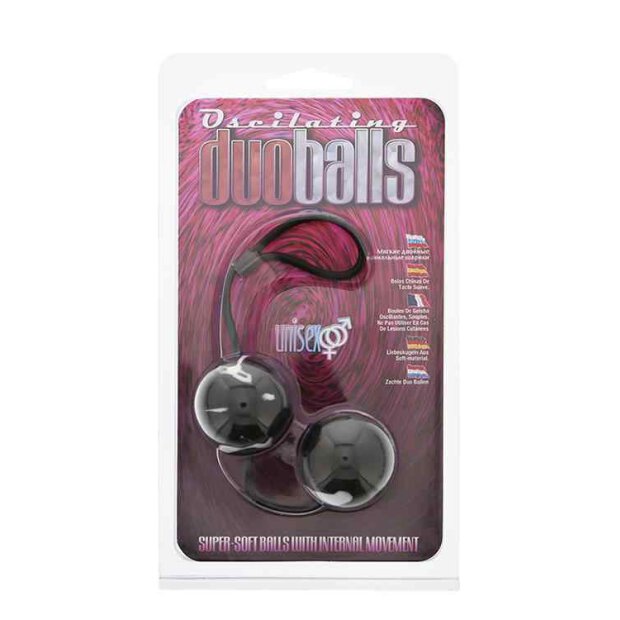 Marbilized Duo Balls - Black