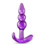 B Yours - Triple Bead Anal Plug Purple 2,5 cm