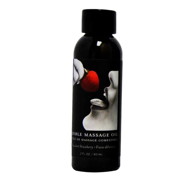Strawberry Edible Massage Oil 2oz / 60ml