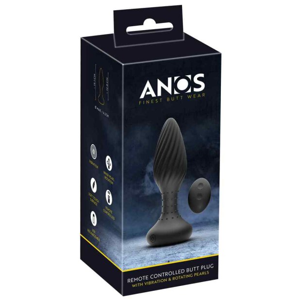 ANOS RC butt plug Rotation & Vibration