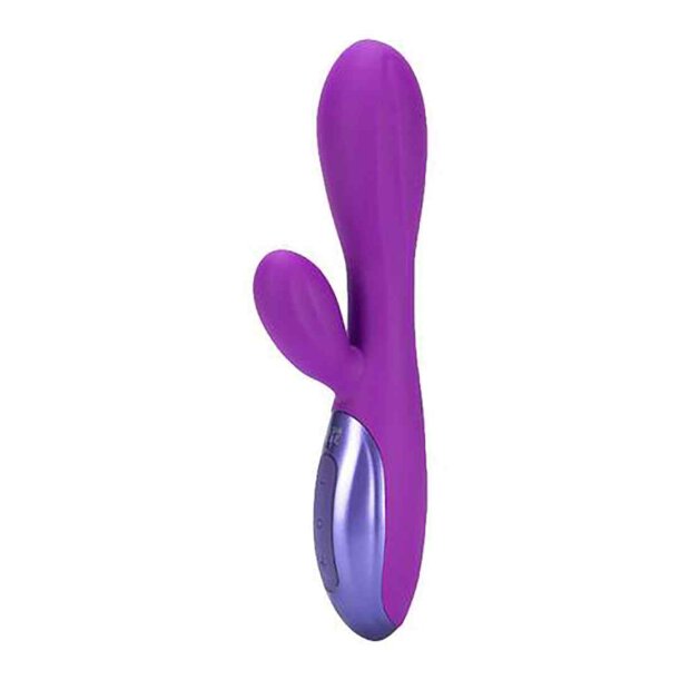 UltraZone Excite 6x Rabbit Style Silicone Vibe - Purple