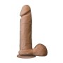 The Realistic Cock - UR3 - 8 Inch - Brown