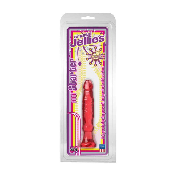 Crystal Jellies Anal Starter Pink 14 cm