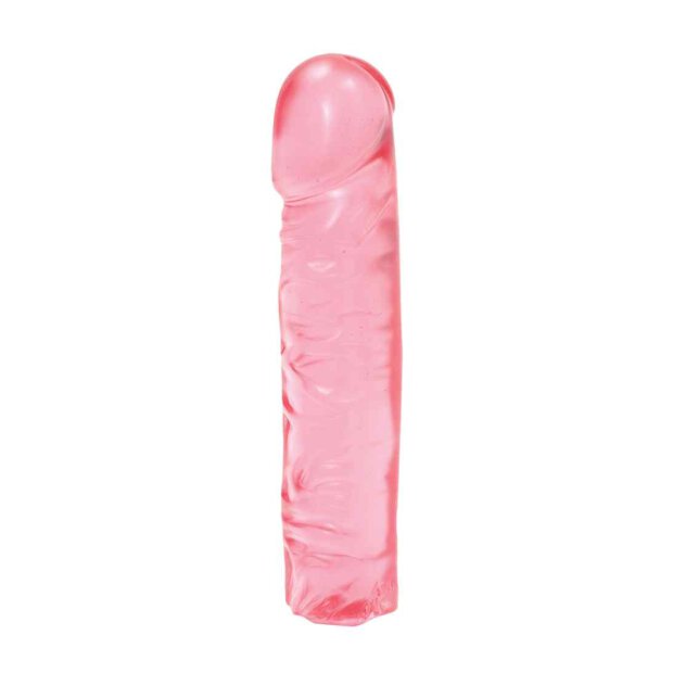 Crystal Jellies 8 Inch Classic Dong Pink