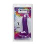 7.5 Inch Master Cock with Balls - Purple
