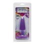 Crystal Jellies - Medium Butt Plug Purple 4 cm