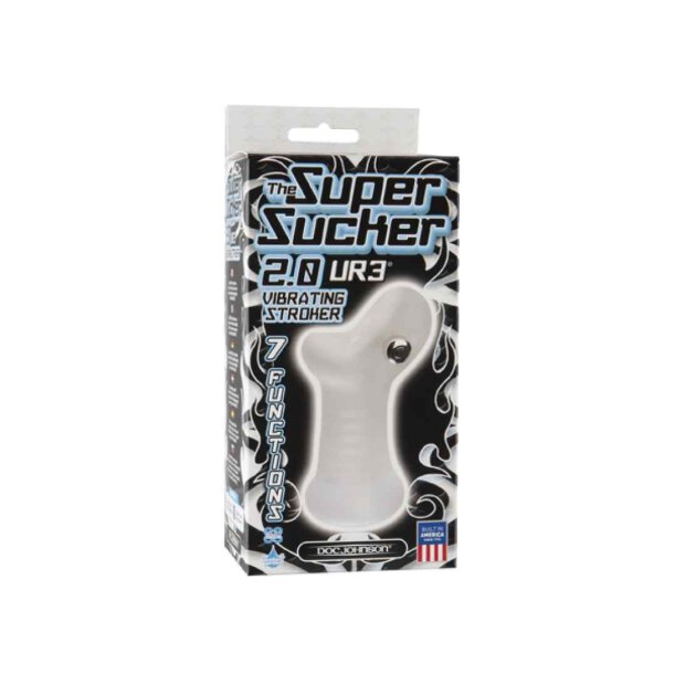 The Super Sucker 2.0 - ULTRASKYN Vibrating Stroker