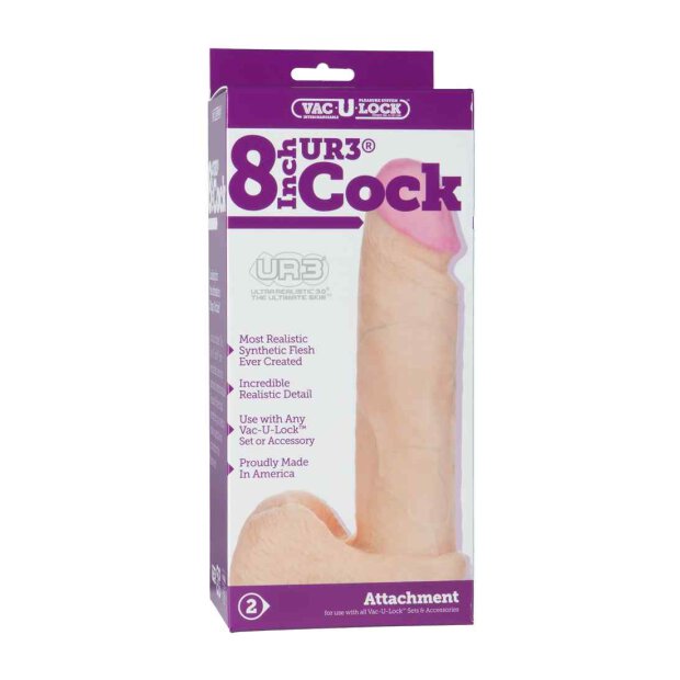 UR3 Cock - 8 Inch