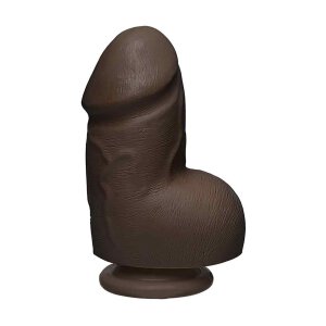 Fat D - with Balls - Ultraskyn™ - Chocolate 18 cm