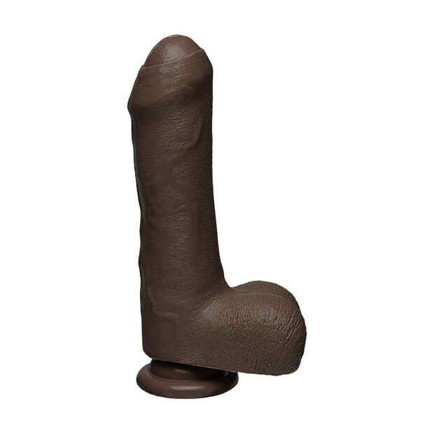 Uncut D - 7 Inch with Balls - FIRMSKYN™ - Chocolate