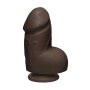 Fat D - 6 Inch with Balls - FIRMSKYN™ - Chocolate