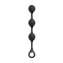 Anal Essentials Weighted Silicone Anal Balls - Black