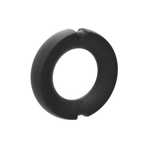 HYBRID Silicone Covered Metal Cock Ring - 50mm