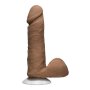Noches Latinas - Pene Real Testiculos - 6 Inch - Brown